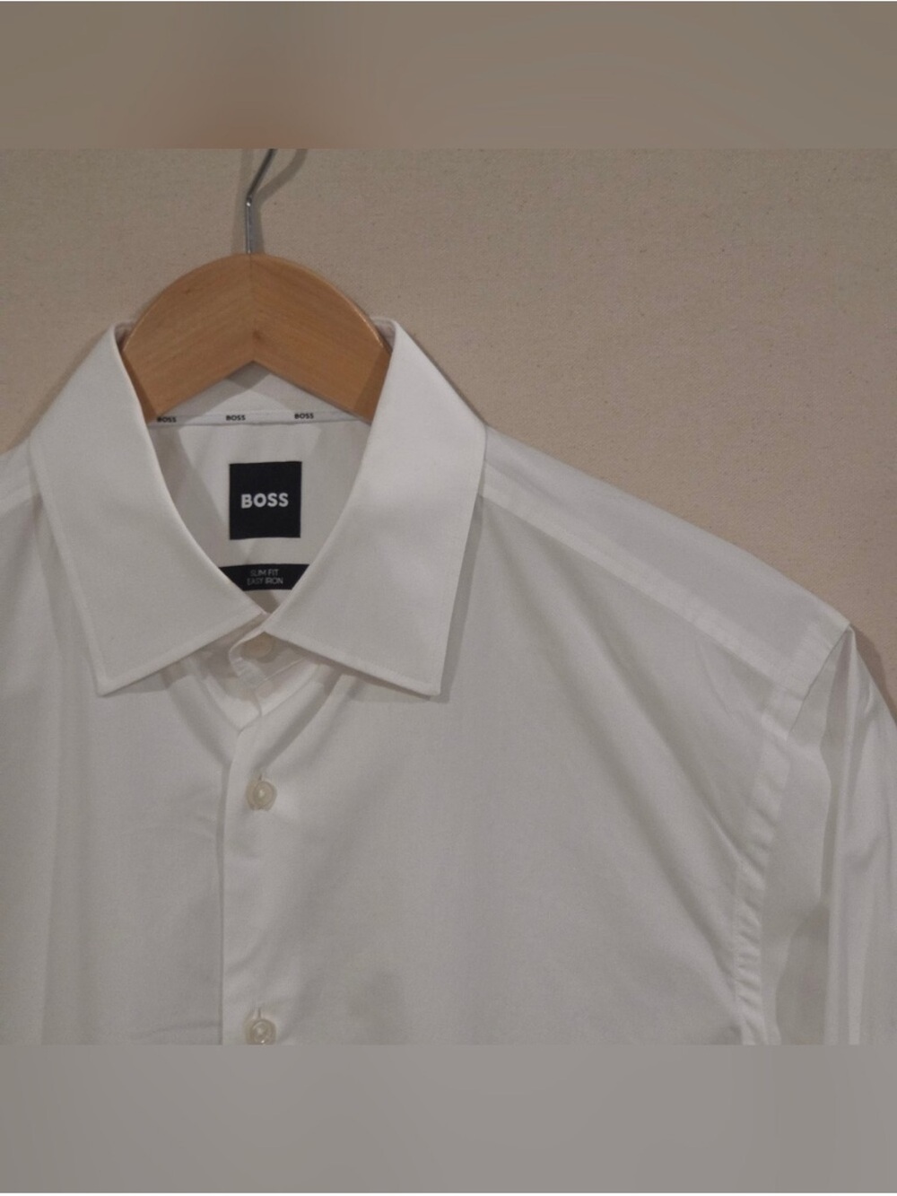 Hugo Boss Slim Fit Easy Iron Shirt M 15.5
